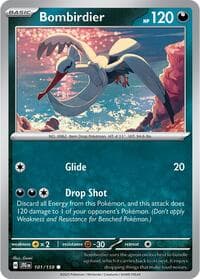 Bombirdier - SV09: Journey Together - Pokemon card