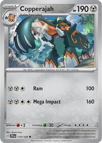 Copperajah - SV09: Journey Together - Pokemon card