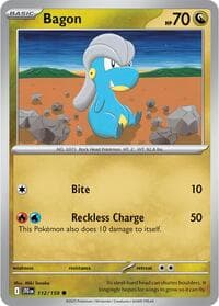 Bagon - SV09: Journey Together - Pokemon card