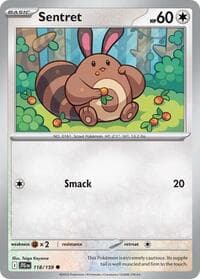 Sentret - SV09: Journey Together - Pokemon card