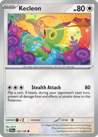 Kecleon - SV09: Journey Together - Pokemon card