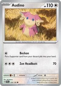 Audino - SV09: Journey Together - Pokemon card
