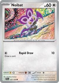 Noibat - SV09: Journey Together - Pokemon card