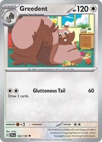 Greedent - SV09: Journey Together - Pokemon card
