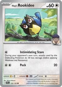 Hop's Rookidee - SV09: Journey Together - Pokemon card