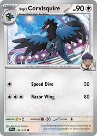 Hop's Corvisquire - SV09: Journey Together - Pokemon card