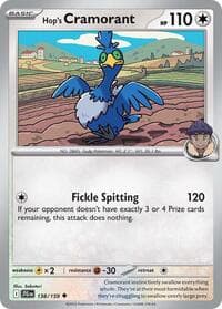 Hop's Cramorant - SV09: Journey Together - Pokemon card