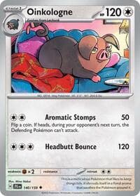 Oinkologne - SV09: Journey Together - Pokemon card