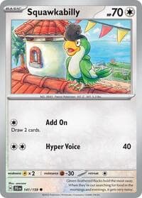Squawkabilly - SV09: Journey Together - Pokemon card
