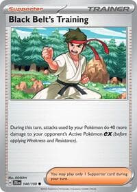 Black Belt's Training - SV09: Journey Together - Pokemon card