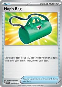 Hop's Bag - SV09: Journey Together - Pokemon card