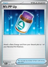 N's PP Up - SV09: Journey Together - Pokemon card