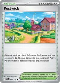 Postwick - SV09: Journey Together - Pokemon card