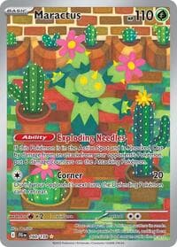 Maractus - SV09: Journey Together - Pokemon card