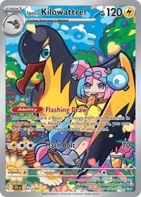 Iono's Kilowattrel - SV09: Journey Together - Pokemon card
