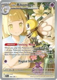 Lillie's Ribombee - SV09: Journey Together - Pokemon card