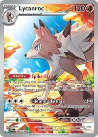 Lycanroc - SV09: Journey Together - Pokemon card