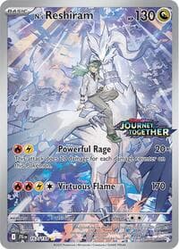 N's Reshiram - 167/159 (Journey Together Stamped) - Miscellaneous Cards & Products - Pokemon card