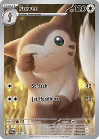Furret - SV09: Journey Together - Pokemon card