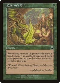 Rofellos's Gift - Urza's Destiny - Magic: The Gathering card