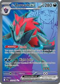 N's Zoroark ex - SV09: Journey Together - Pokemon card