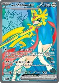 Hop's Zacian ex - SV09: Journey Together - Pokemon card