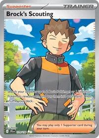 Brock's Scouting - SV09: Journey Together - Pokemon card