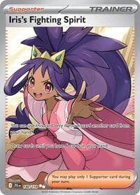 Iris's Fighting Spirit - SV09: Journey Together - Pokemon card