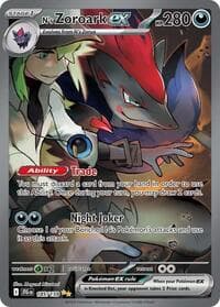 N's Zoroark ex - SV09: Journey Together - Pokemon card