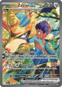 Hop's Zacian ex - SV09: Journey Together - Pokemon card