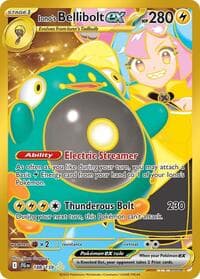 Iono's Bellibolt ex - SV09: Journey Together - Pokemon card