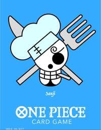 One Piece Card Game Official Sleeves - Premium Sanji (10-Pack) - Bandai Card Sleeves - Card Sleeves card