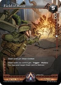 Field of Battle - Equilibrium - Alpha Clash card