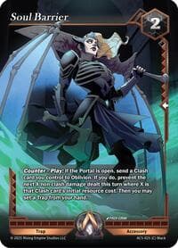 Soul Barrier - Equilibrium - Alpha Clash card