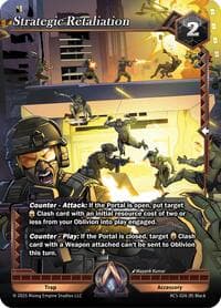 Strategic Retaliation - Equilibrium - Alpha Clash card