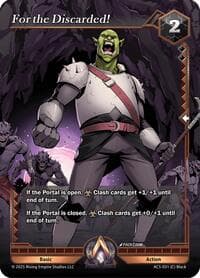 For the Discarded! - Equilibrium - Alpha Clash card