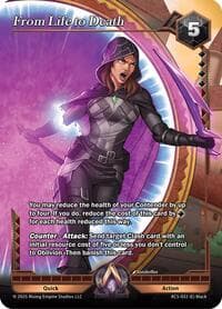 From Life to Death - Equilibrium - Alpha Clash card