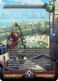Adjacent Rooftop - Equilibrium - Alpha Clash card