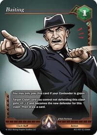 Baiting - Equilibrium - Alpha Clash card