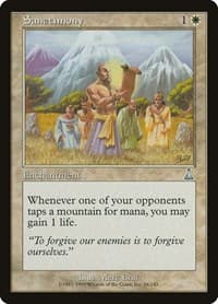 Sanctimony - Urza's Destiny - Magic: The Gathering card