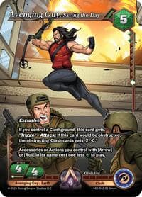 Avenging Guy, Saving the Day - Equilibrium - Alpha Clash card