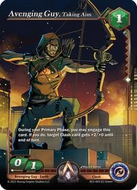 Avenging Guy, Taking Aim - Equilibrium - Alpha Clash card