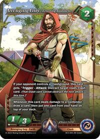 Avenging Guy, Trusting Instincts - Equilibrium - Alpha Clash card