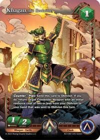 Khagan, the Reclaimer - Equilibrium - Alpha Clash card