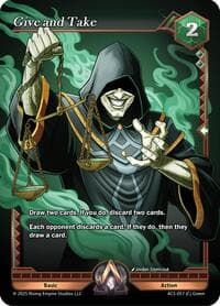 Give and Take - Equilibrium - Alpha Clash card