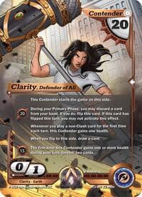 Clarity, Defender of All - Equilibrium - Alpha Clash card