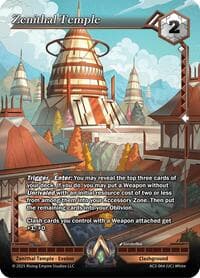 Zenithal Temple - Equilibrium - Alpha Clash card