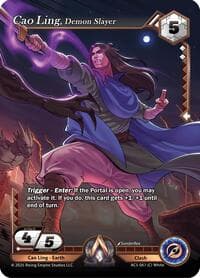 Cao Ling, Demon Slayer - Equilibrium - Alpha Clash card