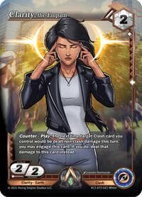 Clarity, the Empath - Equilibrium - Alpha Clash card
