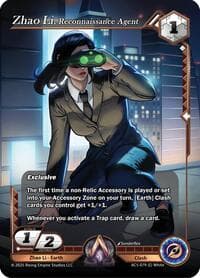 Zhao Li, Reconnaissance Agent - Equilibrium - Alpha Clash card